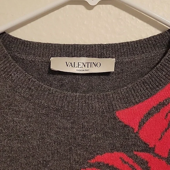 Valentino Leaf Intrasia Cashmere Sweater - Picture 8 of 15